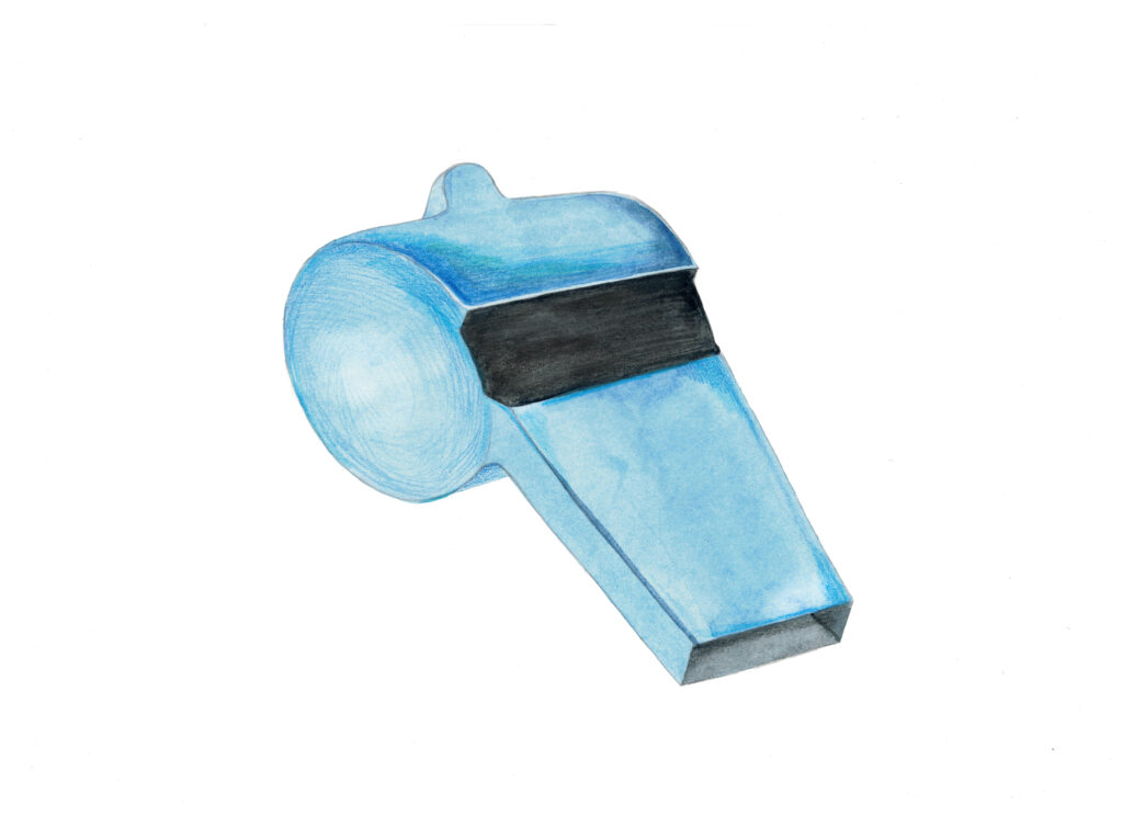 blue whistle